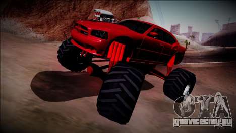 2006 Dodge Charger SRT8 Monster Truck для GTA San Andreas