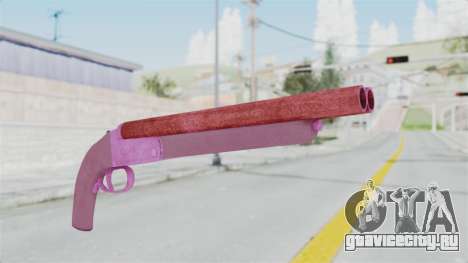 Double Barrel Shotgun Pink Tint (Lowriders CC) для GTA San Andreas