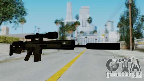 SCAR-20 v2 Supressor для GTA San Andreas
