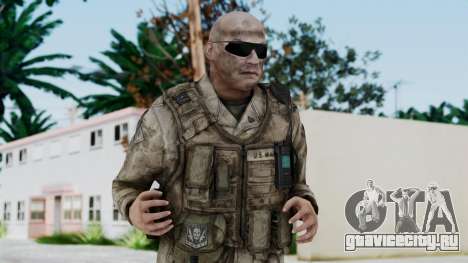 Crysis 2 US Soldier FaceB Bodygroup A для GTA San Andreas