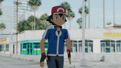 Pokémon XY Series - Ash для GTA San Andreas