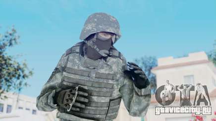 Acu Soldier Balaclava v3 для GTA San Andreas