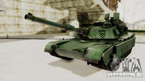 M1A2 Abrams Woodland Croatian для GTA San Andreas