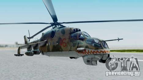 Mi-24V Russian Air Force 46 для GTA San Andreas
