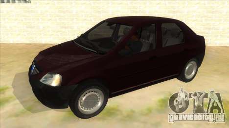 Dacia Logan V2 Final для GTA San Andreas