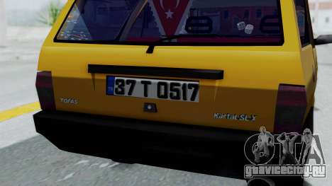 Tofas Kartal Taxi для GTA San Andreas