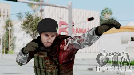 Black Mesa - Wounded HECU Marine Beret для GTA San Andreas