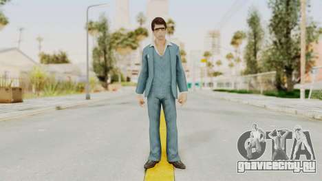 Scarface Tony Montana Suit v3 with Glasses для GTA San Andreas