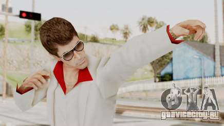 Scarface Tony Montana Suit v4 with Glasses для GTA San Andreas