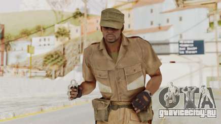 MGSV Phantom Pain CFA Soldier v1 для GTA San Andreas