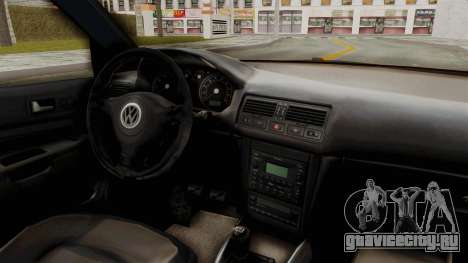 Volkswagen Golf Mk4 V5 Edited для GTA San Andreas