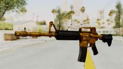 M4A1 Gold для GTA San Andreas