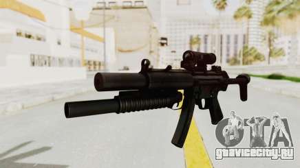 MP5SD with Grenade Launcher для GTA San Andreas