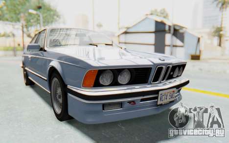 BMW M635 CSi (E24) 1984 IVF PJ1 для GTA San Andreas