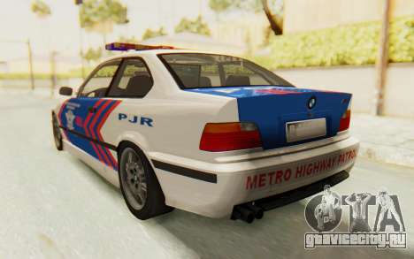 BMW M3 E36 Police Indonesia для GTA San Andreas