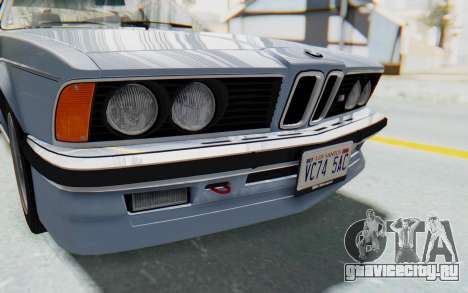 BMW M635 CSi (E24) 1984 IVF PJ1 для GTA San Andreas