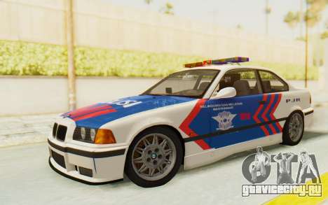 BMW M3 E36 Police Indonesia для GTA San Andreas