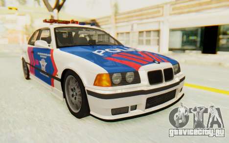 BMW M3 E36 Police Indonesia для GTA San Andreas