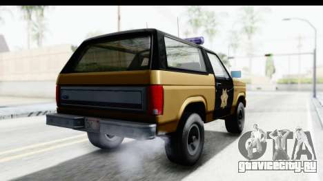 Ford Bronco 1982 Police IVF для GTA San Andreas