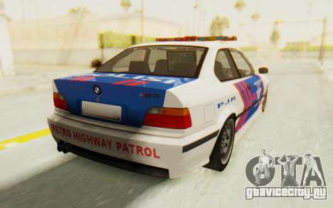 BMW M3 E36 Police Indonesia для GTA San Andreas