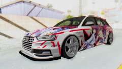 Audi S4 Avant Yurippe Angel Beats Itasha для GTA San Andreas