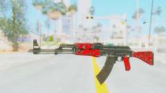 CS:GO - AK-47 Laminate Red для GTA San Andreas