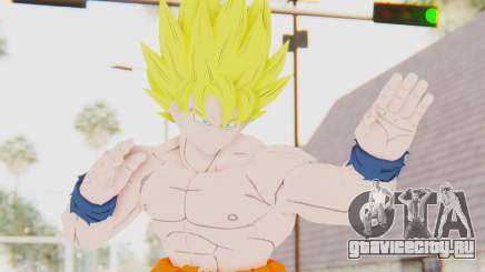Dragon Ball Xenoverse Goku Shirtless SSJ для GTA San Andreas