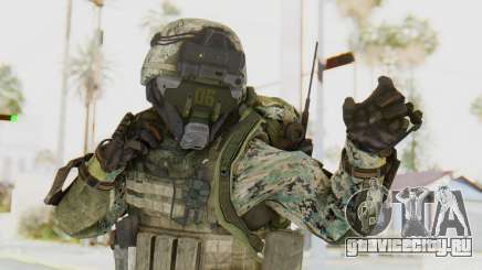 CoD AW US Marine Assault v1 Head A для GTA San Andreas