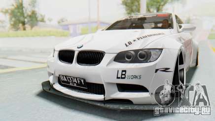 BMW M3 E92 Liberty Walk LB Performance для GTA San Andreas