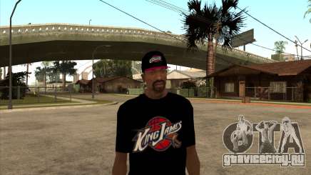 King James T-Shirt для GTA San Andreas