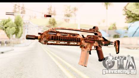 SCAR-LK Hex Camo Tan для GTA San Andreas