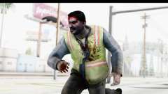 Left 4 Dead 2 - Zombie Baggage Handler для GTA San Andreas