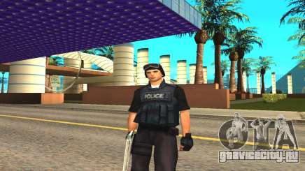Оригинальный скин SWAT без маски для GTA San Andreas
