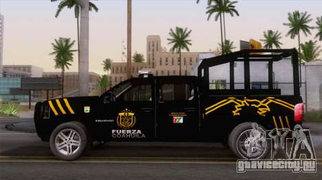 Chevrolet Silverado de la Fuerza Coahuila для GTA San Andreas