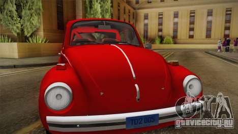 Volkswagen Beetle Escarabajo для GTA San Andreas