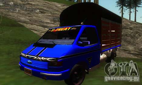 Ford Transit Stylo Colombia для GTA San Andreas