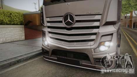 Mercedes-Benz Actros Mp4 4x2 v2.0 Steamspace v2 для GTA San Andreas