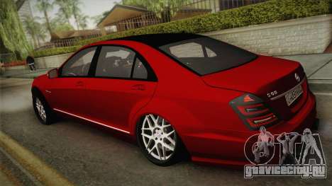 Mercedes-Benz W221 S65 Stance v2 для GTA San Andreas