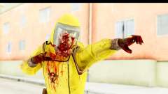 Zombie Radioactivo для GTA San Andreas