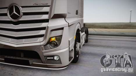 Mercedes-Benz Actros Mp4 6x2 v2.0 Steamspace для GTA San Andreas