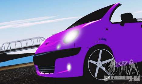 Daewoo Matiz для GTA San Andreas