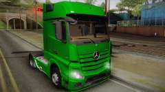 Mercedes-Benz Actros Mp4 4x2 v2.0 Gigaspace для GTA San Andreas