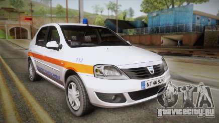 Dacia Logan Facelift Ambulanta v3 для GTA San Andreas
