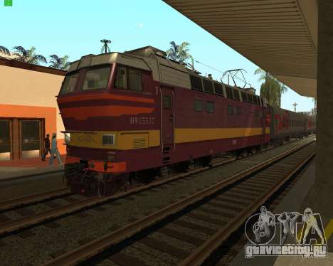 Пассажирский локомотив ЧС4т-521 для GTA San Andreas