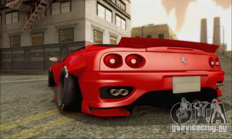 Ferrari 360 LB Work для GTA San Andreas