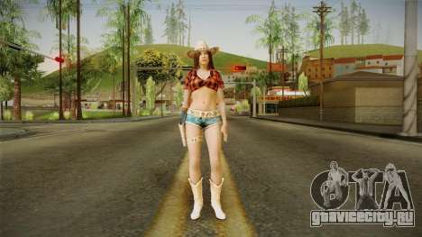 Resident Evil Revelations 2 - Claire Cowgirl для GTA San Andreas