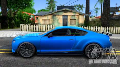 Bentley Continental GT3-R 2015 для GTA San Andreas