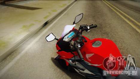 Honda CBR150R 2016 Racing Red для GTA San Andreas