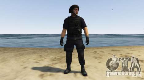 LAPD SWAT Ped для GTA 5