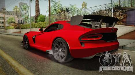 Dodge Viper ACR 2016 для GTA San Andreas